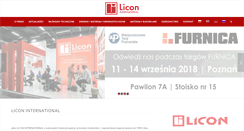 Desktop Screenshot of licon.pl